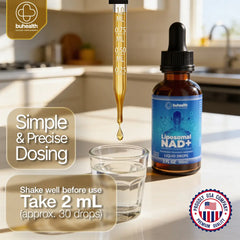 BuHealth Liposomal NAD+ Liquid Drops (2 fl. ounces)