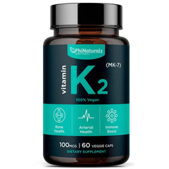 Vitamin K2 MK-7 100 mcg Supplement