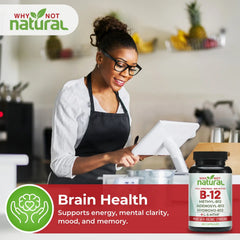 Why Not Natural Vitamin B12 5000 Mcg