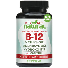 Why Not Natural Vitamin B12 5000 Mcg