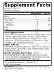 Ancient Nutrition Organic Super Greens (16 Stick Packs)