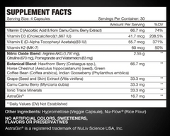 Bionox Nutrients Ultimate Nitric Oxide (120 Capsules)