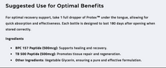 Ageless Humans Protex™ (BPC157 & TB500) 30mLs