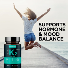 Phi Naturals Vitamin K2 (MK-7) 100 mcg (60 Capsules)