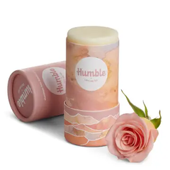 Humble Moroccan Rose Deodorant (2.65 oz.) Plastic Free Packaging
