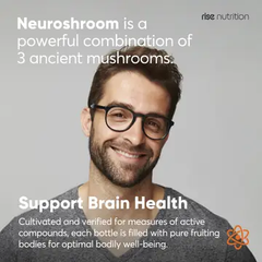 Rise Nutrition Neuro Shrooms (90 Capsules)