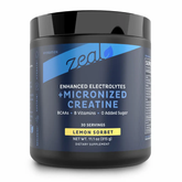 Zeal Naturals Electrolyte Powder w/ Micronized Creatine (Lemon Sorbet)