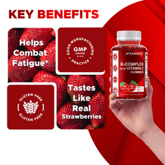 Vitamatic Vitamin B-Complex Gummies with Vitamin C