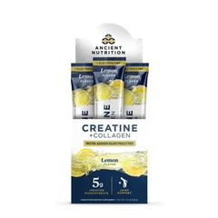 Ancient Nutrition Creatine + Collagen + Electrolytes (14 Stick Packs)