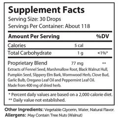 Zahler ParaGuard Oral Liquid Supplement (4oz.)