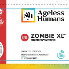 Ageless Humans Zombie XL ®: Senescent Cell Activator (21 capsules)