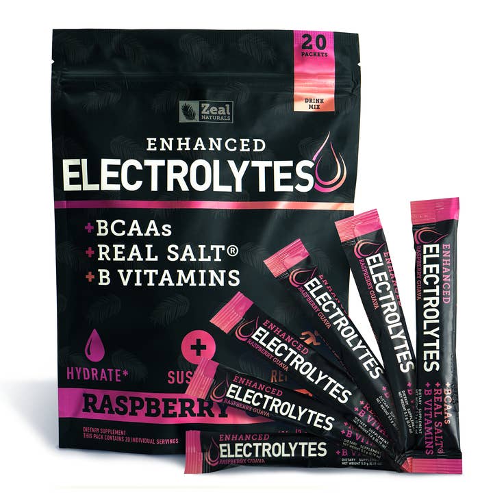 Enhanced Electrolyte Powder Stick Packs