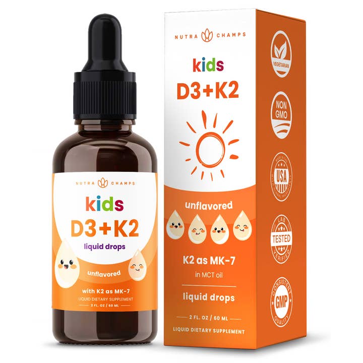 Kids D3 + K2 Drops