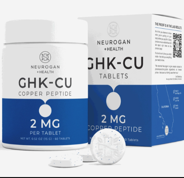 Neurogan Health GHK-Cu Copper Peptide Tablets 2mg (60 tablets)