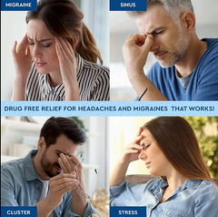 AllSett Health Headache and Migraine Relief Cap (Hot or Cold Therapy)