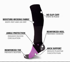 TAGC Extreme Fit Travel Socks (SMALL/MEDIUM)
