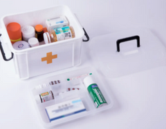 Quickway Imports First Aid Supplies Storage Box (Large)