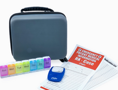 Flipo's Medication Storage Hard Case (Color Slate)