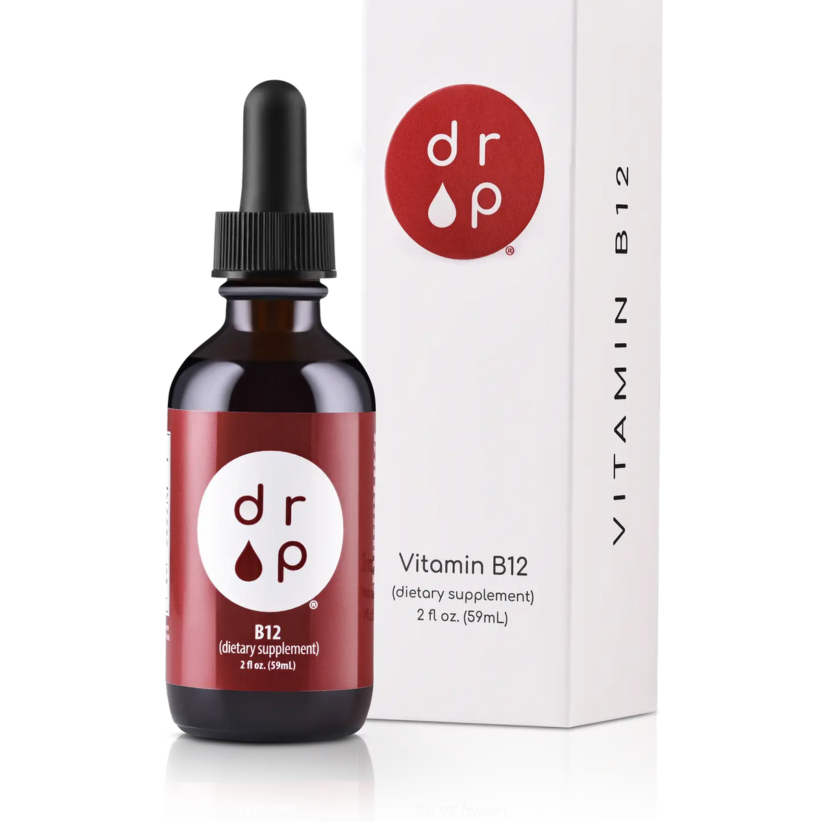 Drop Supplements Vitamin B12 Liquid Drops (2 fl. ounces)
