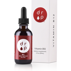 Drop Supplements Vitamin B12 Liquid Drops (2 fl. ounces)