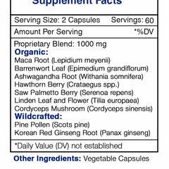 Tribal Warrior™ Men’s Vitality & Strength Capsules (60 Capsules)