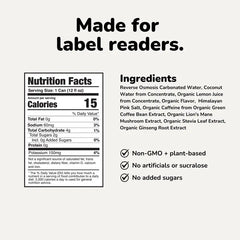 Performance Energy Drinks – Clean Caffeine & Nootropics Variety Pack (12-Pack)