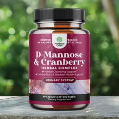Nature’s Craft D Mannose & Cranberry (60 Capsules)