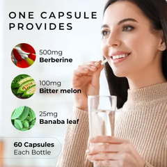 Daily Defense Berberine Supreme Triphase Formula (60 Capsules)