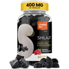Zahler Shilajit Gummies, Raspberry Flavor 60 Count