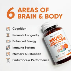 Rise Nutrition Neuro Shrooms (90 Capsules)