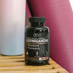 Zeal Naturals Adaptogenic Ashwagandha Complex with Rhodiola and Turmeric