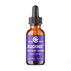 Cedar Bear Xodine - Molecular Iodine (1 fl. oz.)