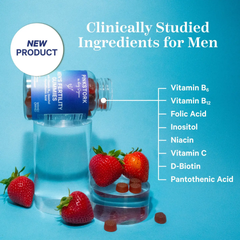Pink Stork Men's Fertility Support Gummies (90 Gummies)