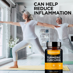 Phi Naturals Turmeric Curcumin with Bioperine (120 Capsules)