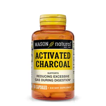 Mason Natural Activated Charcoal (60 Capsules)